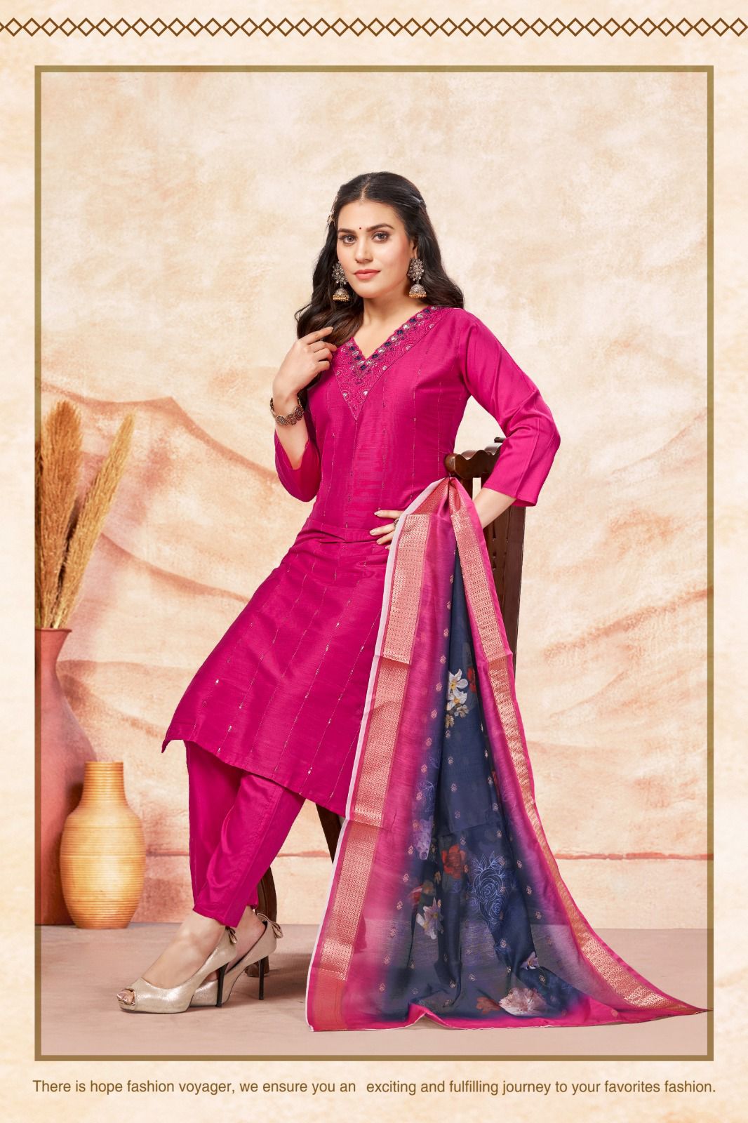 Pranchi By Hirwa Slub Silk Designer Kurti With Bottom Dupatta Wholesale Suppliers In mumbai
